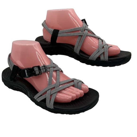 Skechers Outdoor Reggae Lifestyle 8 Adj Sandals Comfort Gorpcore Shoes Hiking - Picture 2 of 12